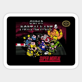 Super Mortal Kart Sticker